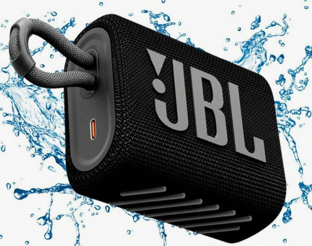 Altavoz Bluetooth JBL Go 3, Bajos Potentes, Estéreo, Altavoz Inalámbrico Mini Portátil para Exteriores, JBL Original