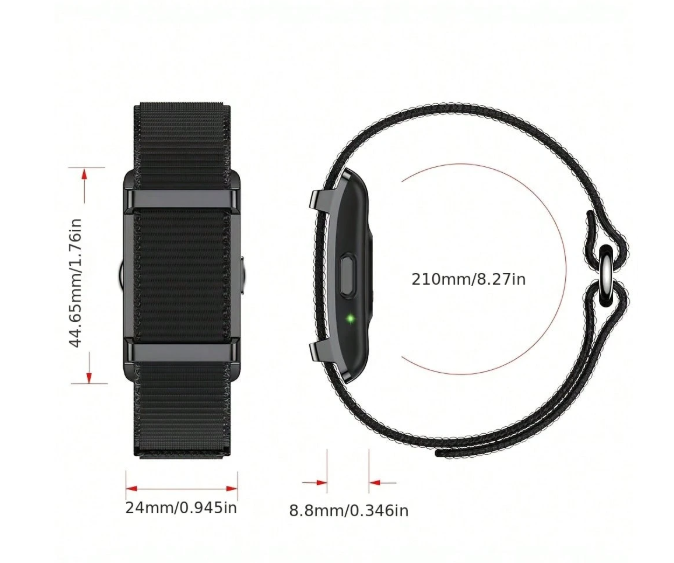 Pulsera inteligente SENBONO, rastreador de actividad para hombres y mujeres, banda de fitness,