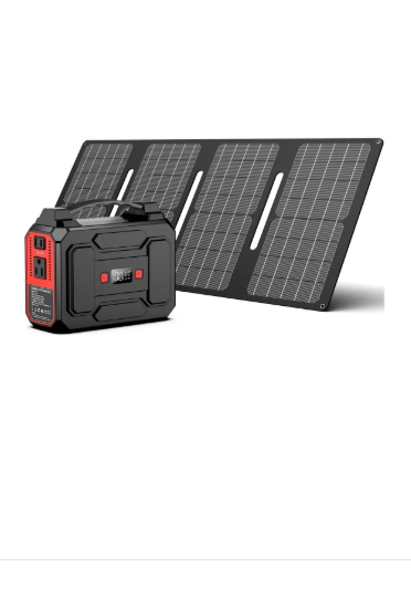 Estación De Energía Generador Solar Portátil Con Generador